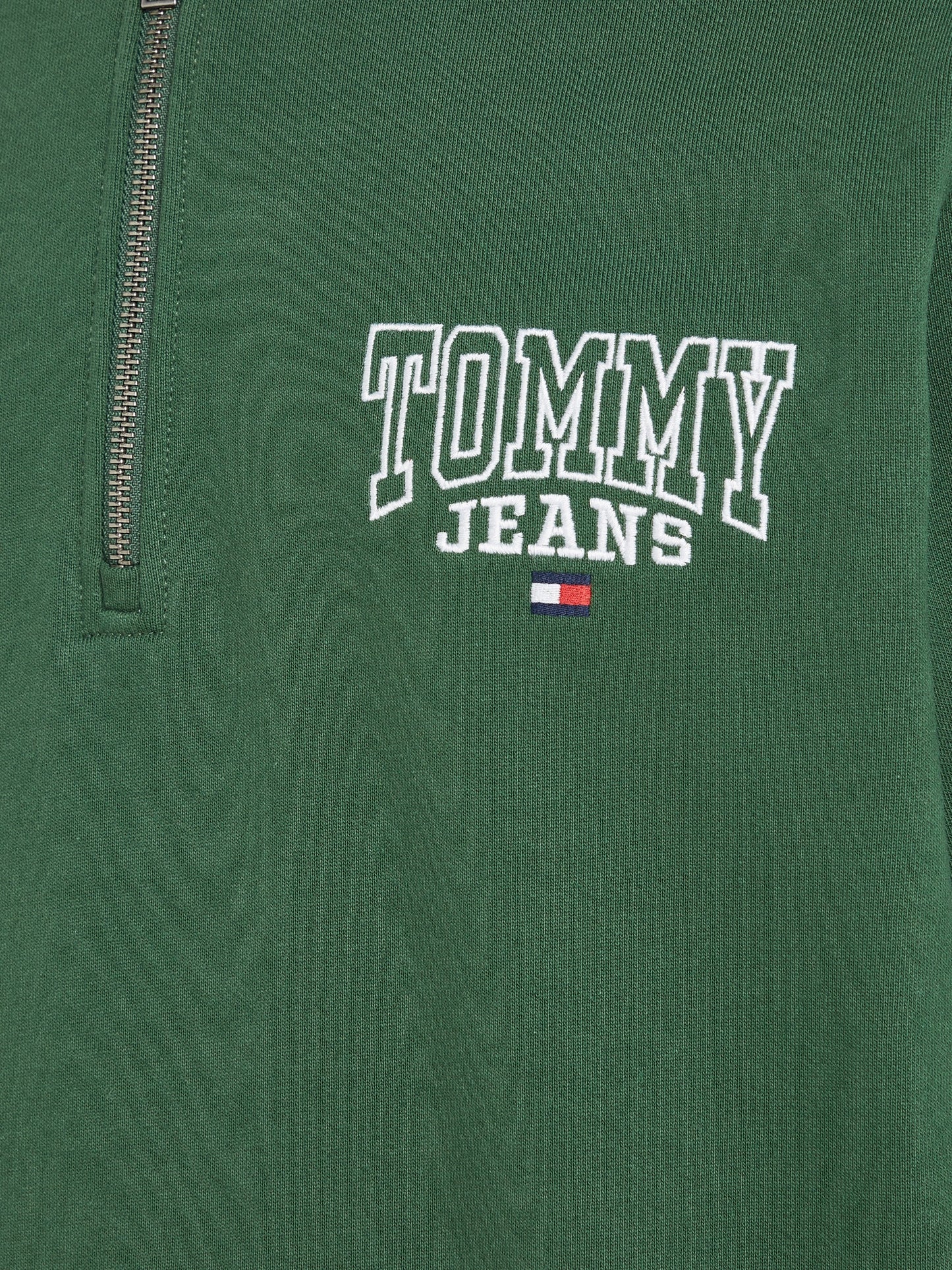 Tommy Jeans Heritage Mock Neck Half-Zip Sweatshirt