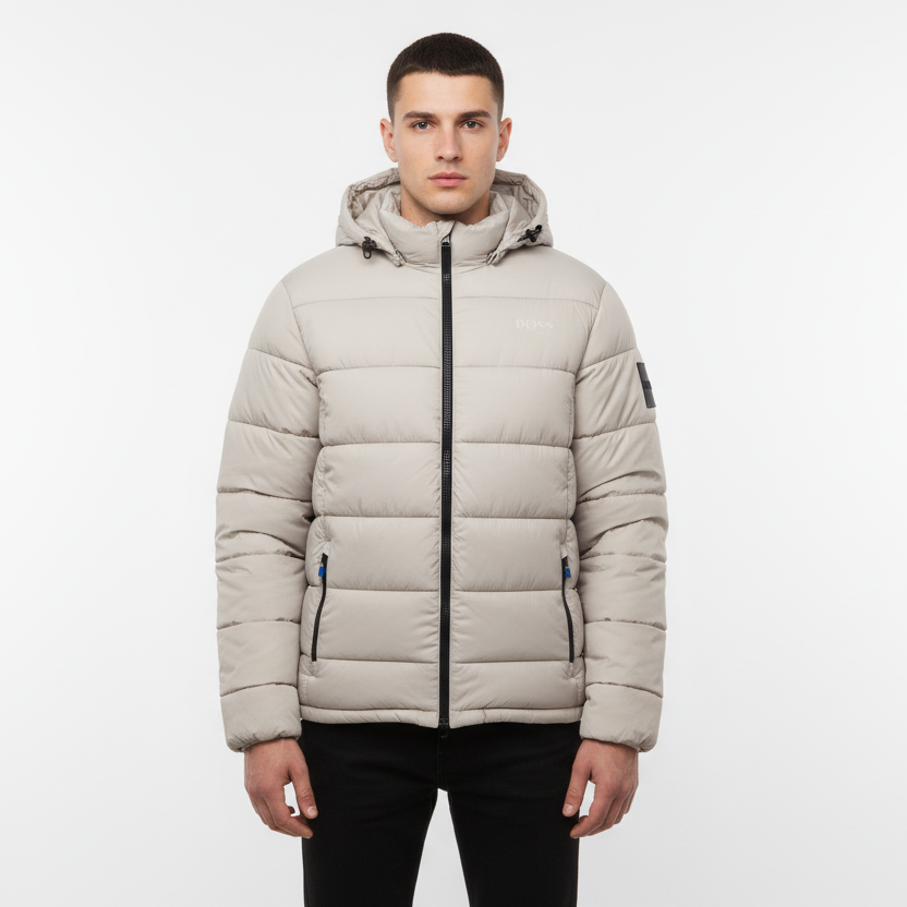Boss Camel Line Puffer Jacket – Perfect Winter Essential