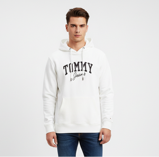 Tommy Jeans Boucle Logo Relaxed Hoodie