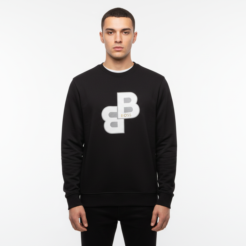 Boss Original Sweatshirt with Front Logo