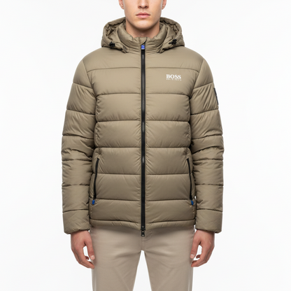 Boss Camel Line Puffer Jacket – Perfect Winter Essential