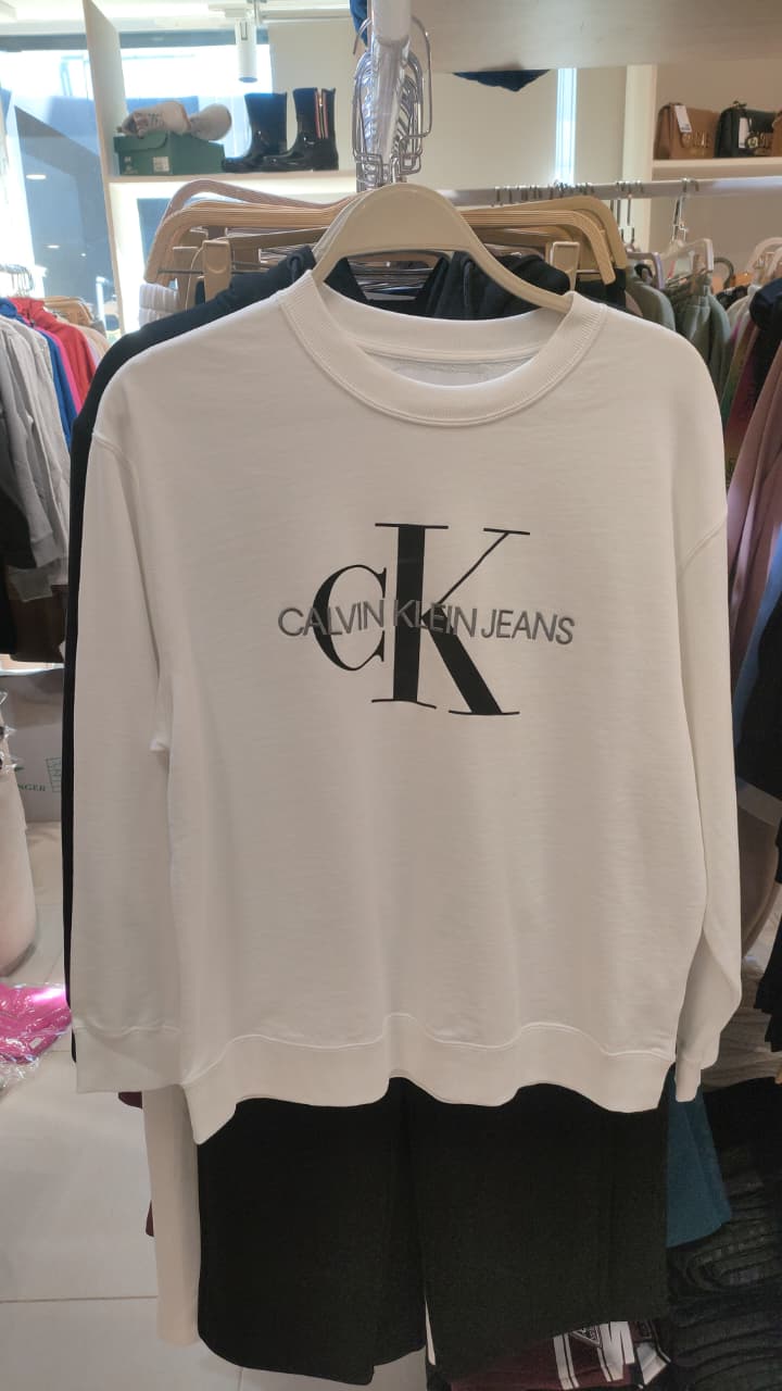 Calvin Klein jeans women's sweat shirt round