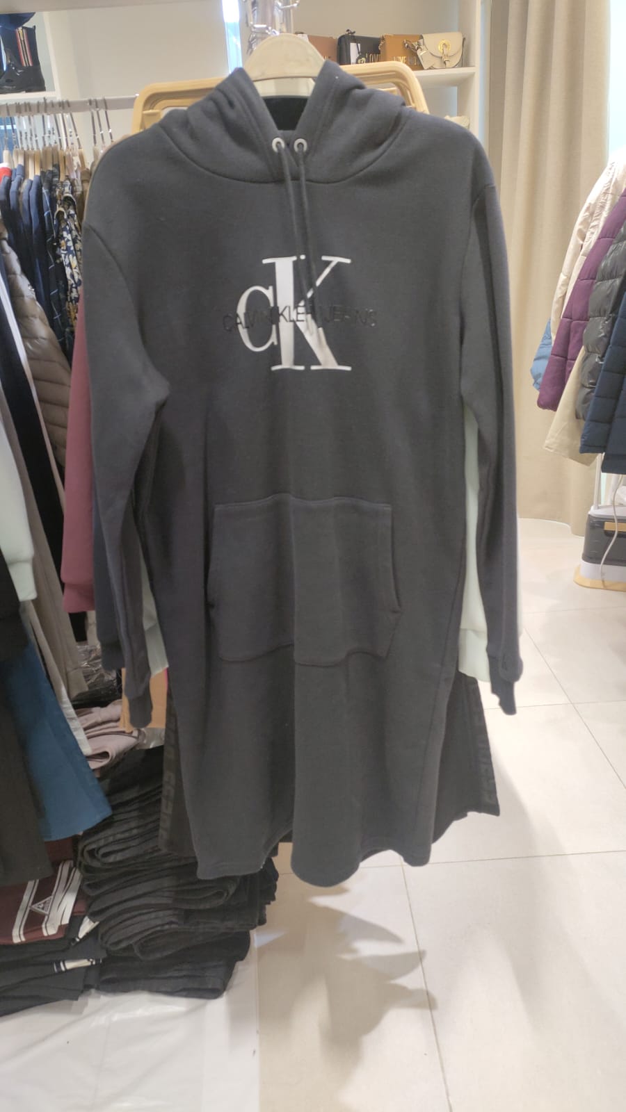 Calvin Klein women's hoodi long