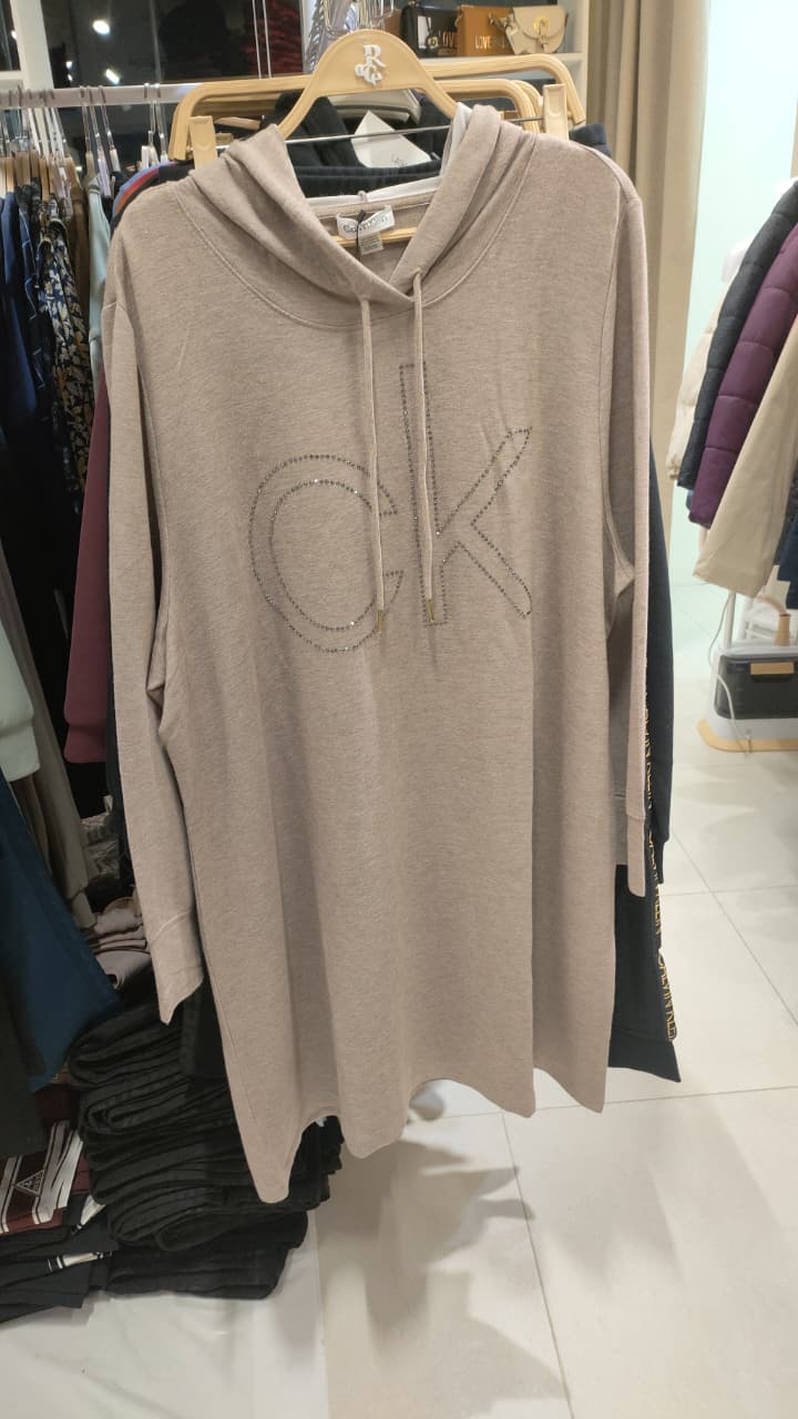 Calvin Klein women's hoodi long winter