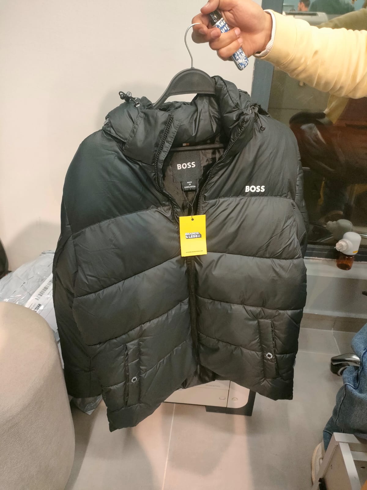 Boss Camel Line Puffer Jacket