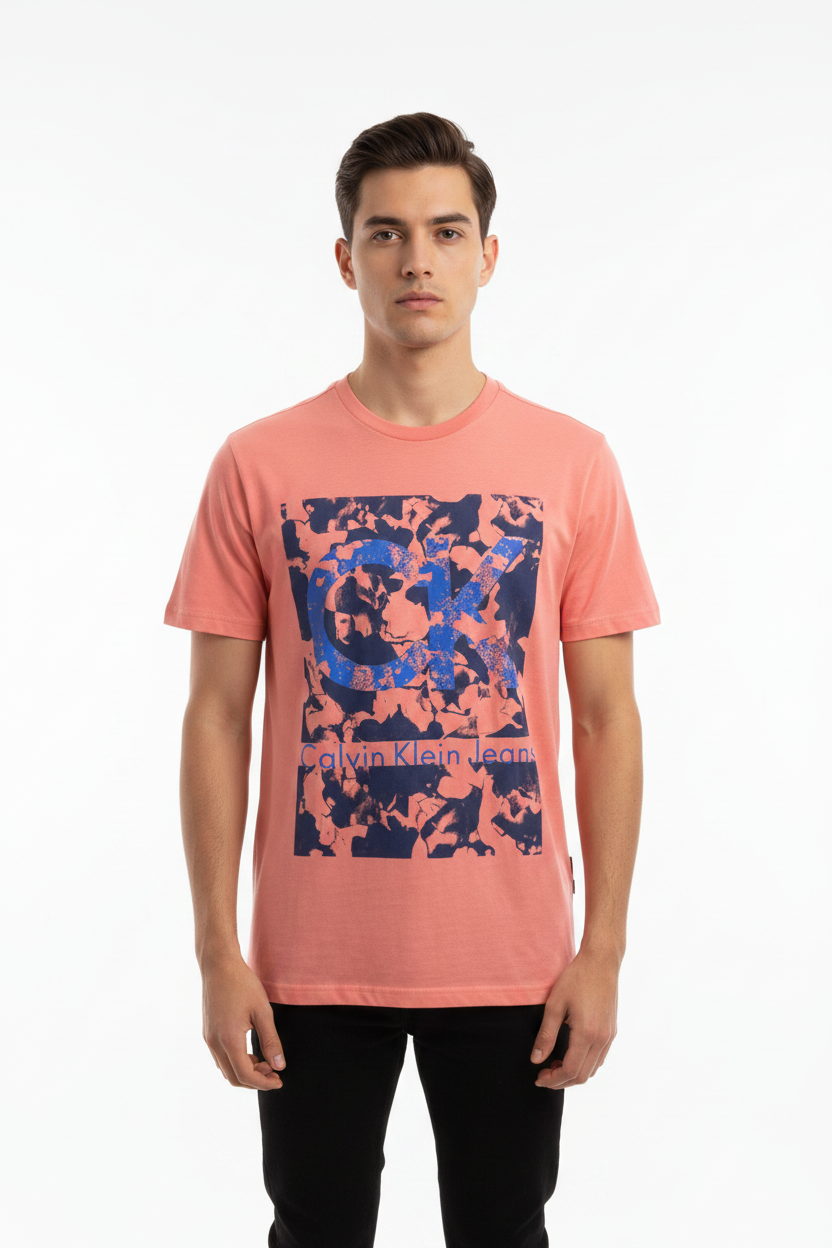 Calvin Klein Jeans Abstract Box Graphic T-Shirt