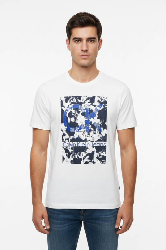 Calvin Klein Jeans Abstract Box Graphic T-Shirt