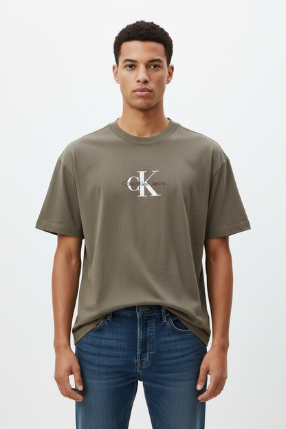 Calvin Klein Jeans Monogram Logo Oversized T-Shirt