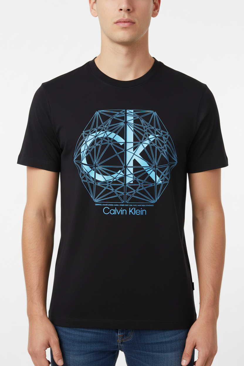 Calvin Klein Jeans Geometric Logo Graphic T-Shirt