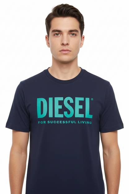 Diesel Industrial Machinery Graphic Crewneck Tee