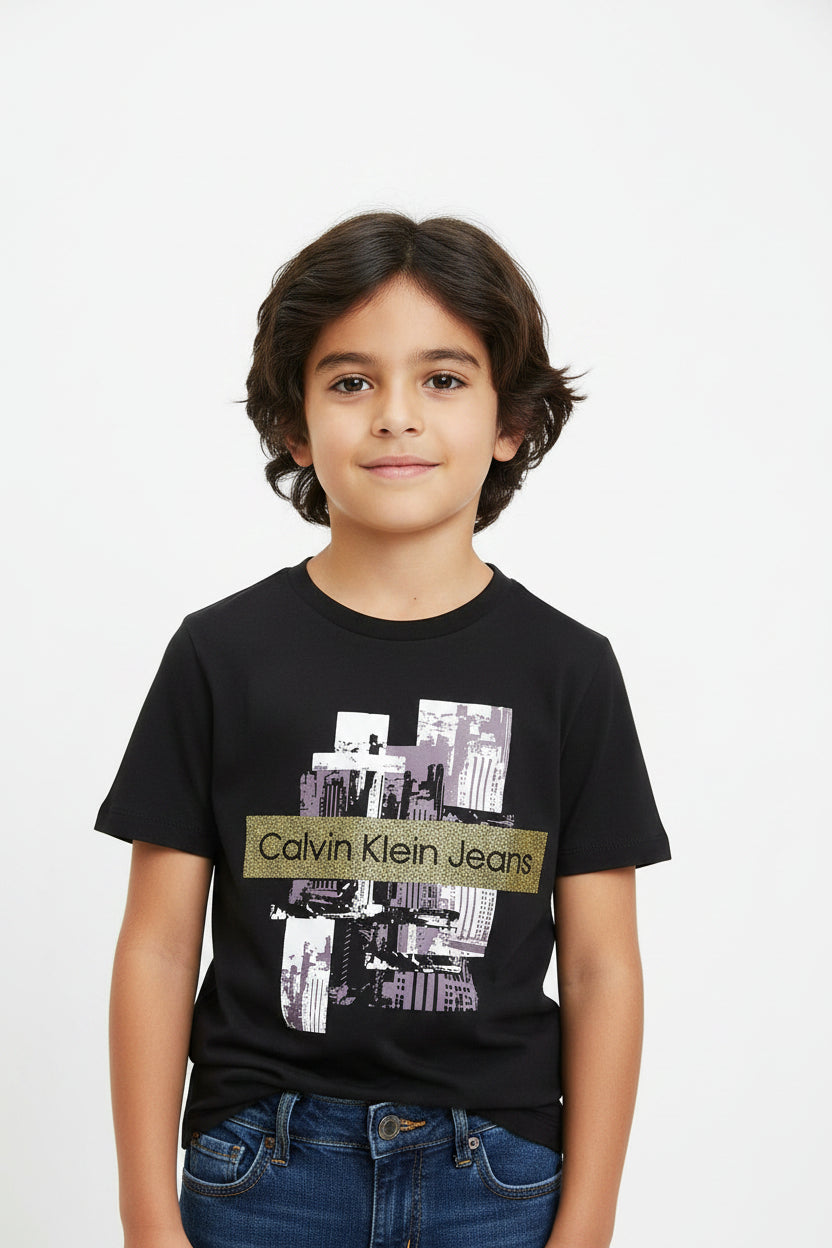 Calvin Klein Jeans Kids' City Graphic T-Shirt