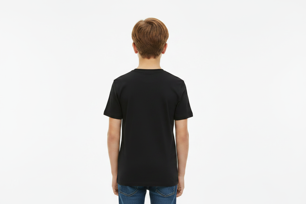 Calvin Klein Jeans Boys Scribble CK Logo Graphic Tee