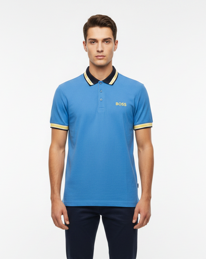 BOSS Regular-Fit Stretch Cotton Polo Shirt