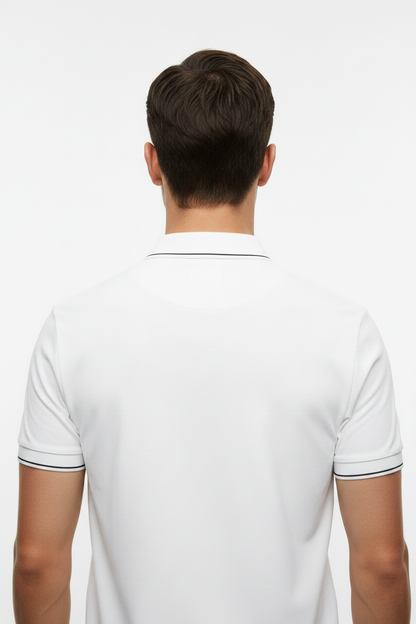 BOSS Regular-Fit Piqué Cotton Polo Shirt with Tipped Collar
