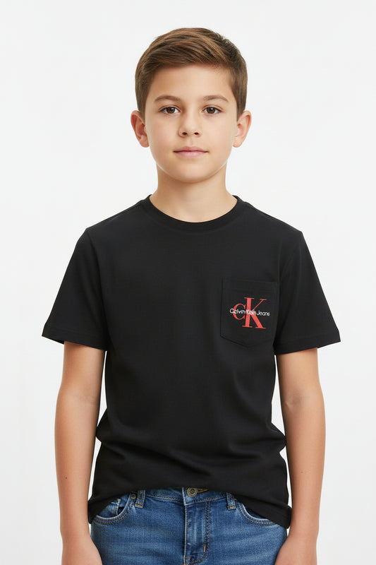 Calvin Klein Jeans Kids' Monogram Pocket T-Shirt