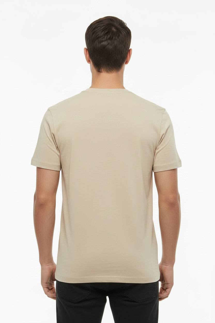 Karl Lagerfeld Paris Men's Embossed Box Logo T-Shirt | Luxury Designer Crewneck Tee