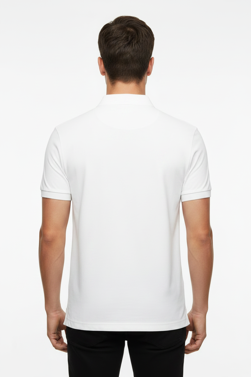 Tommy Hilfiger Men's Badge Crest Regular Fit Polo Shirt