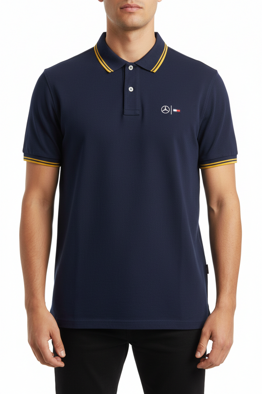 Tommy Hilfiger x Mercedes-AMG F1 Slim Fit Pique Polo Shirt