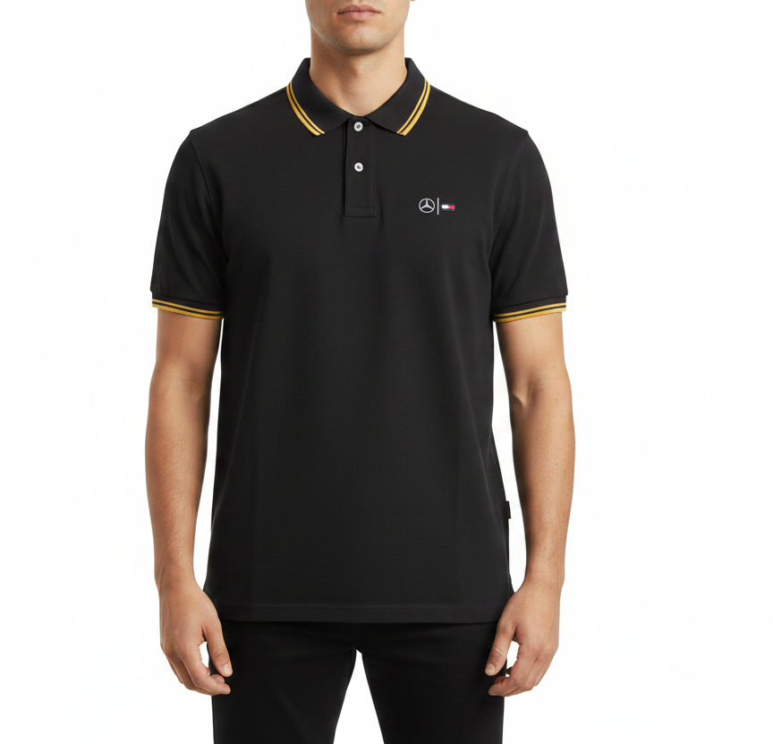 Tommy Hilfiger x Mercedes-AMG F1 Slim Fit Pique Polo Shirt