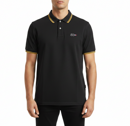 Tommy Hilfiger x Mercedes-AMG F1 Slim Fit Pique Polo Shirt