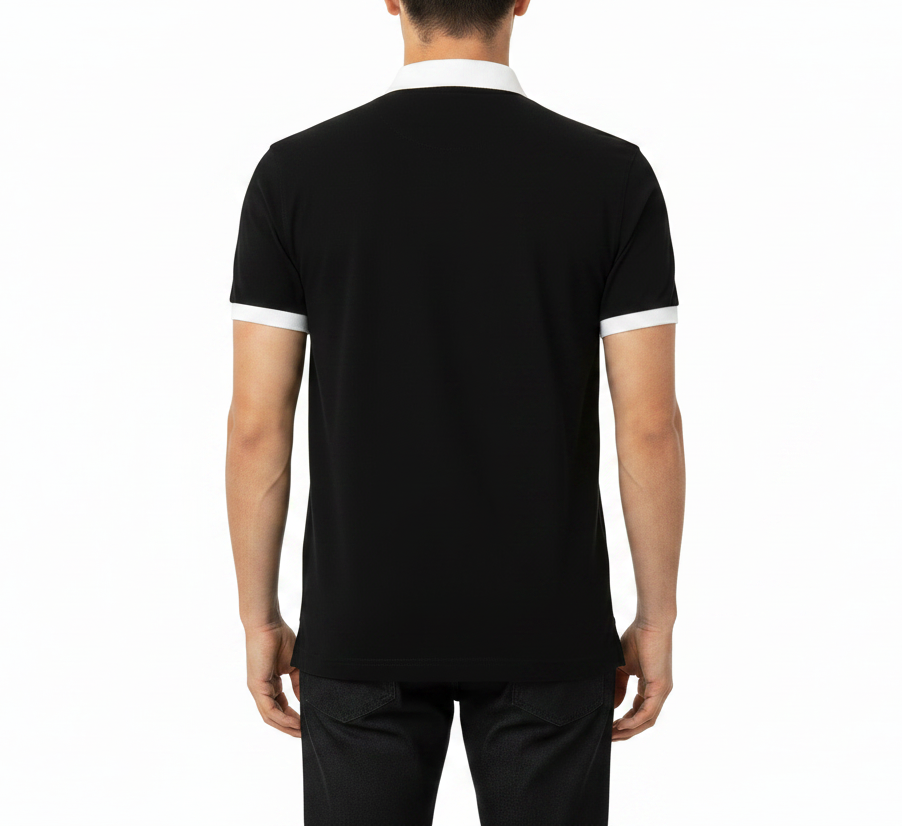 U.S. Polo Assn. Men's Diagonal Colorblock Polo Shirt