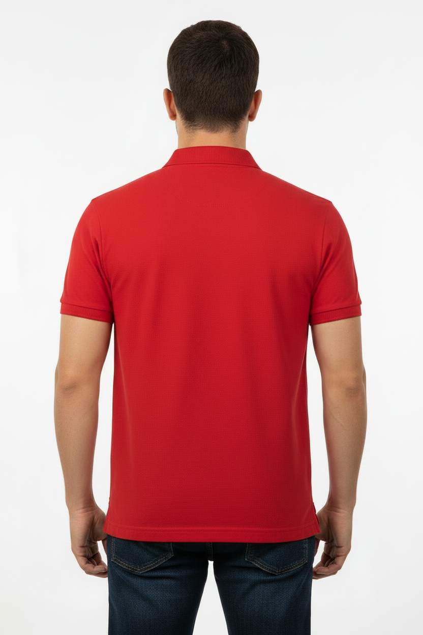 U.S. Polo Assn. Men's Classic Fit Solid Pique Polo Shirt