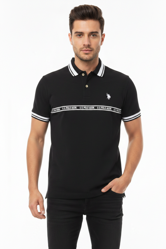 U.S. Polo Assn. Men's Block Logo Graphic T-Shirt