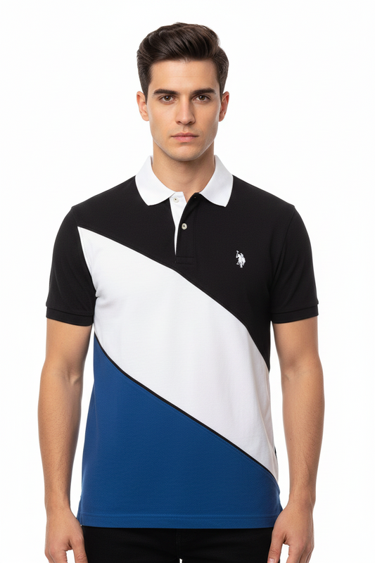 U.S. Polo Assn. Men's Center Stripe Graphic T-Shirt