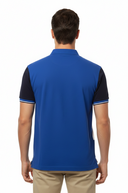 U.S. Polo Assn. Men's Colorblock Chest Stripe Slim Fit Polo Shirt