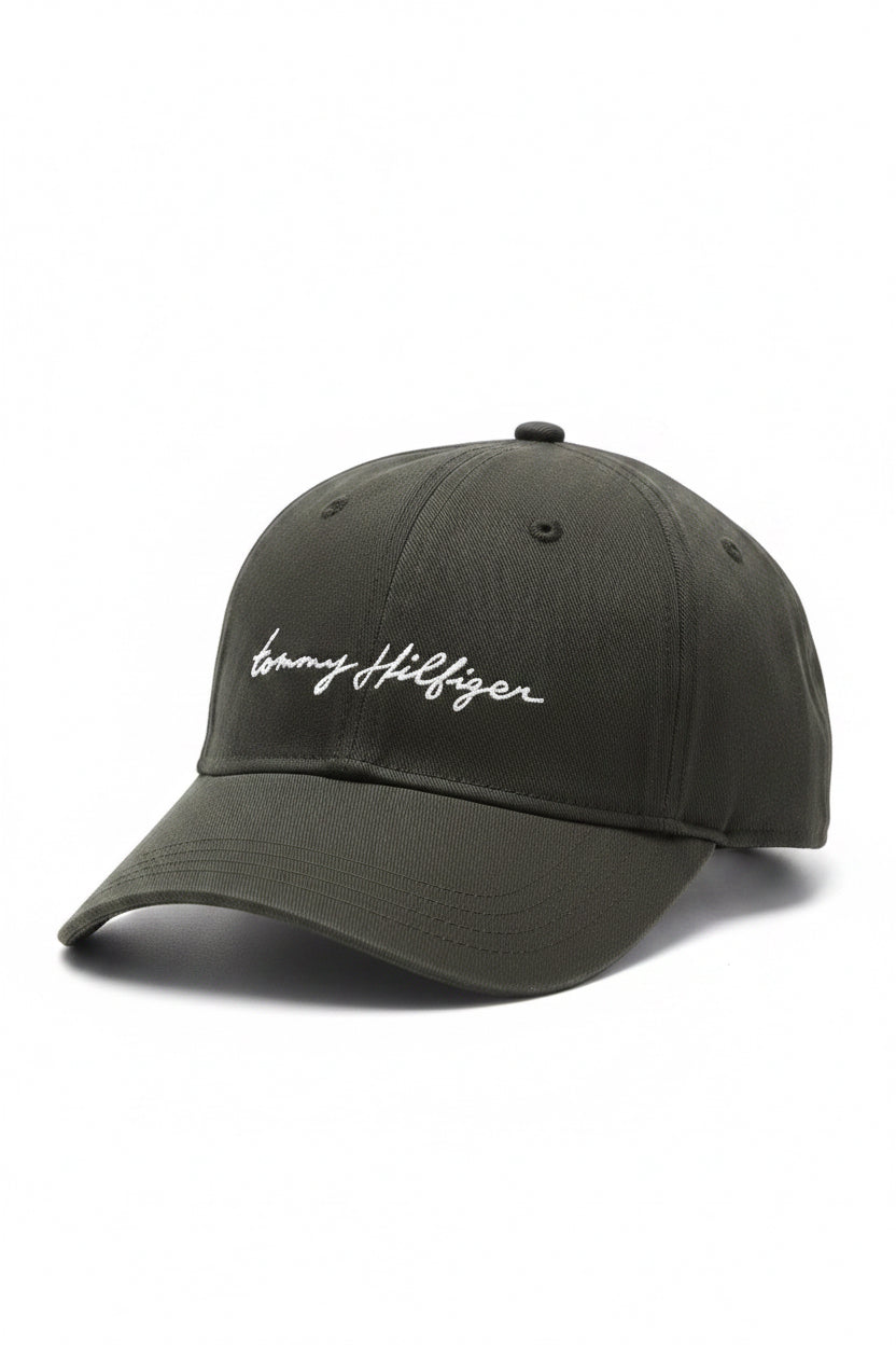 Tommy Hilfiger Script Embroidery Adjustable Cap