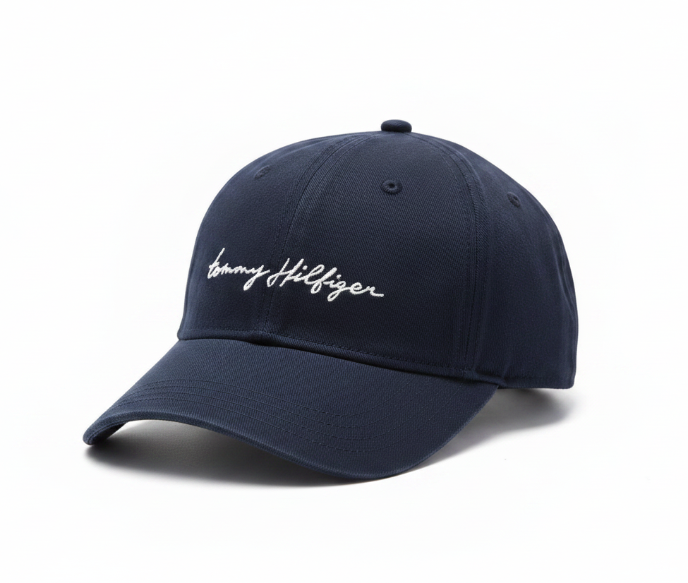Tommy Hilfiger Script Embroidery Adjustable Cap