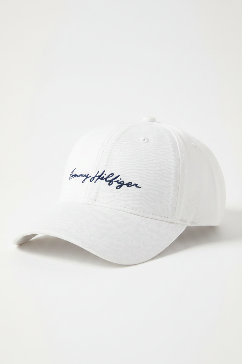 Tommy Hilfiger Script Embroidery Adjustable Cap