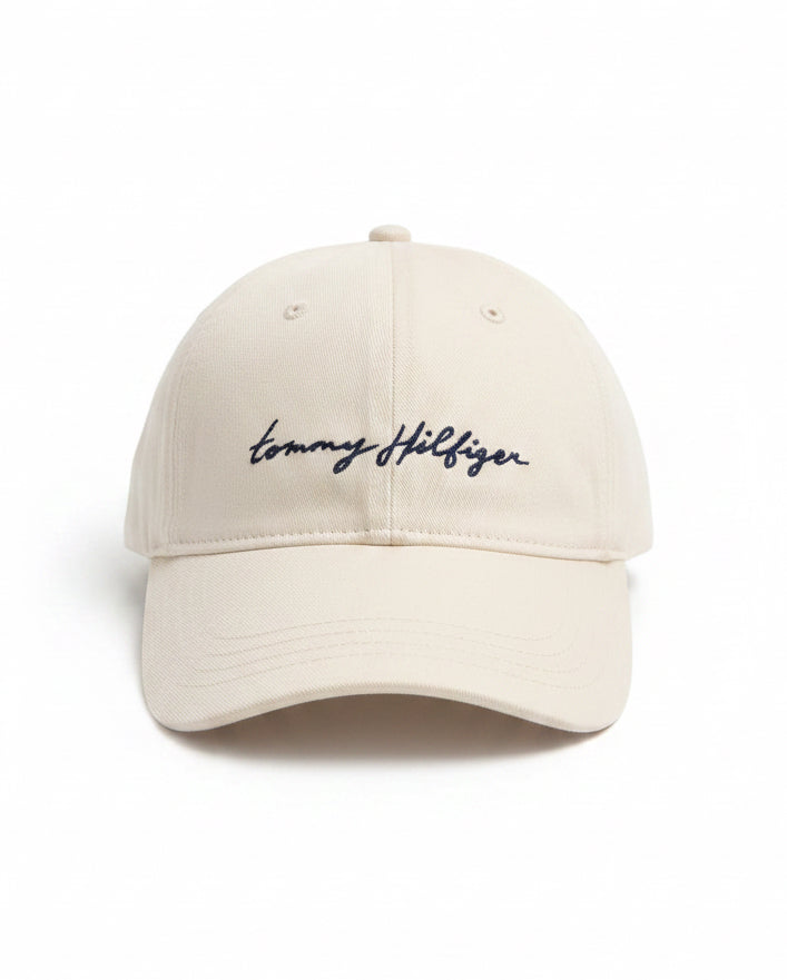 Tommy Hilfiger Script Embroidery Adjustable Cap
