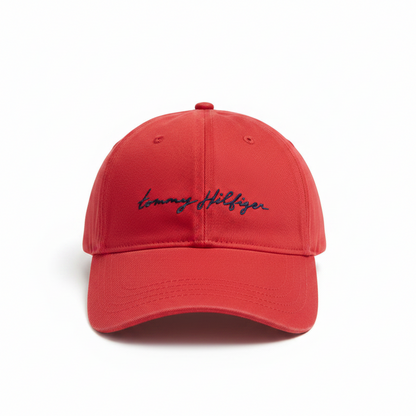 Tommy Hilfiger Script Embroidery Adjustable Cap