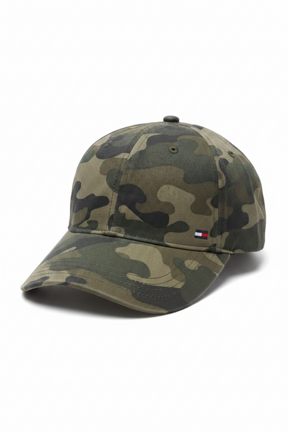 Tommy Hilfiger Camo Side Mini Flag Adjustable Cap