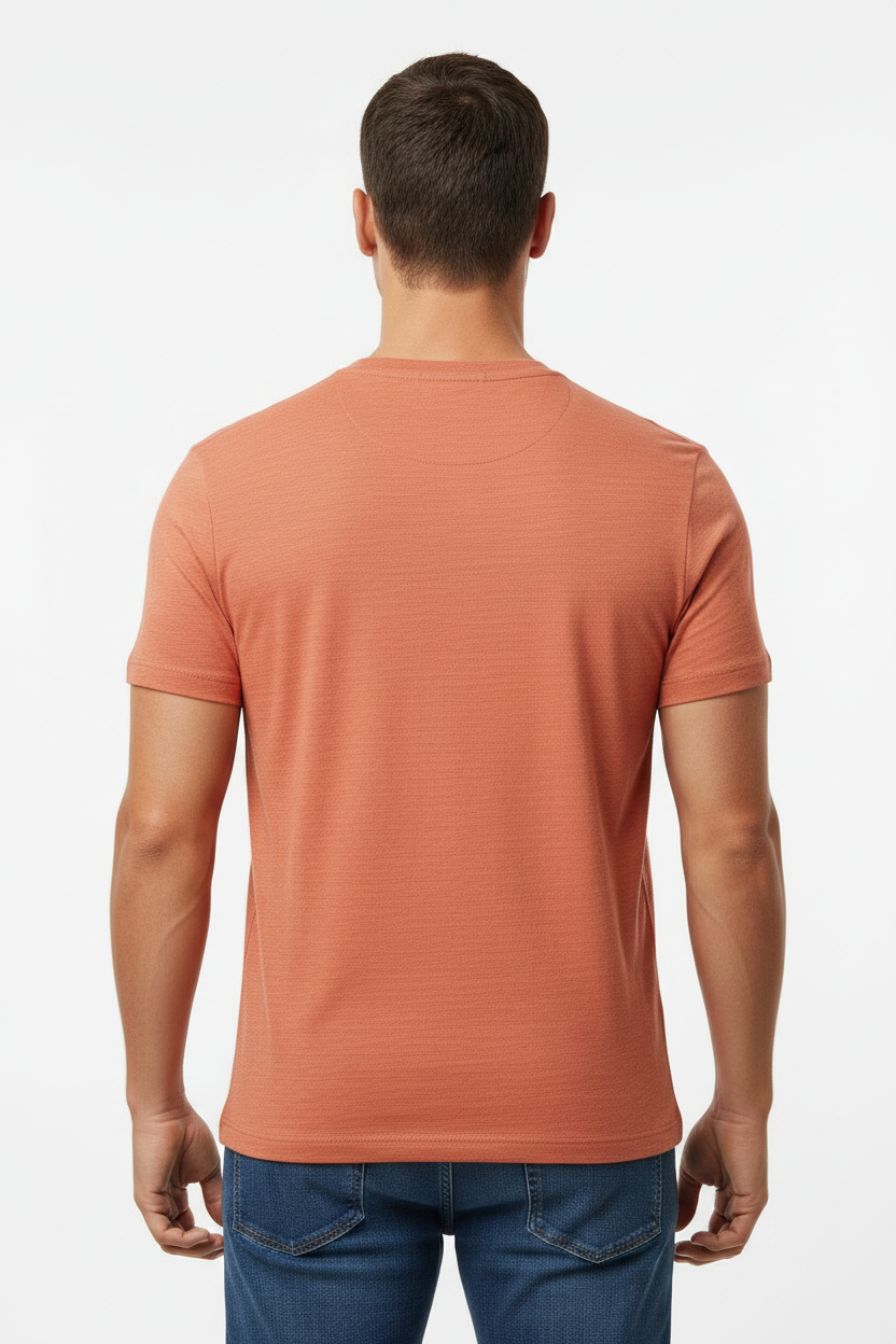 Tommy Jeans Men's Slub Textured Tonal Logo T-Shirt