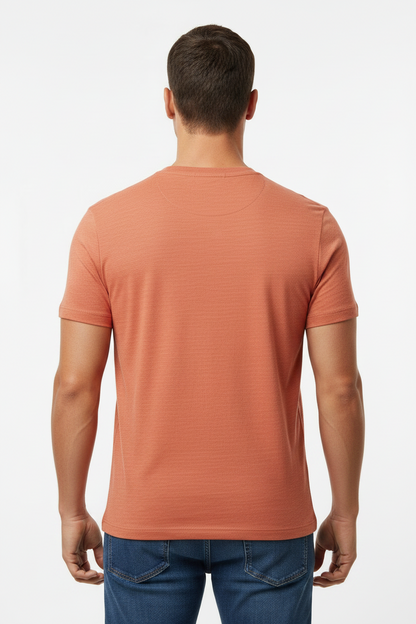 Tommy Jeans Men's Slub Textured Tonal Logo T-Shirt