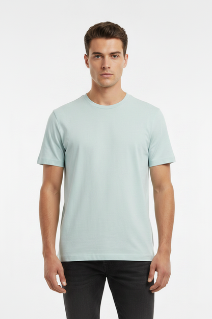 HUGO Men's Plain Premium Cotton Luxury T-Shirt