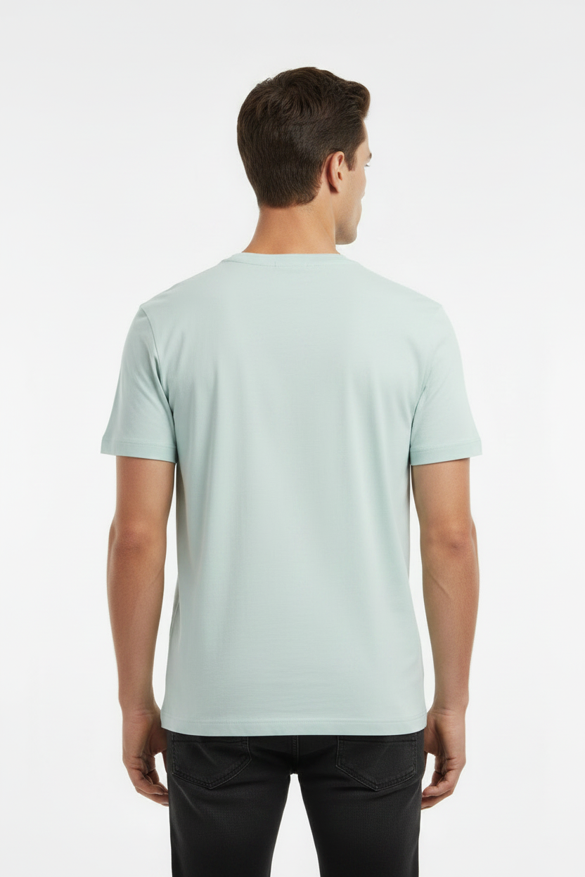 HUGO Men's Plain Premium Cotton Luxury T-Shirt