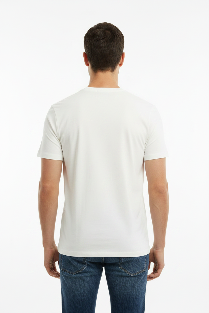 HUGO Men's Plain Premium Cotton Luxury T-Shirt