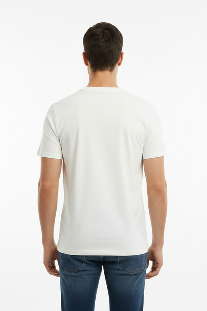 HUGO Men's Plain Premium Cotton Luxury T-Shirt