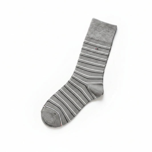 Tommy Hilfiger Men's Striped Casual Socks - 3 Pack