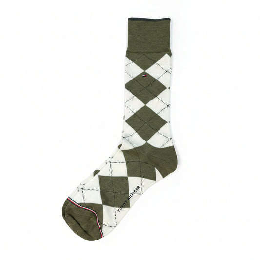 Tommy Hilfiger Men's Classic Argyle Dress Socks - 3 Pack