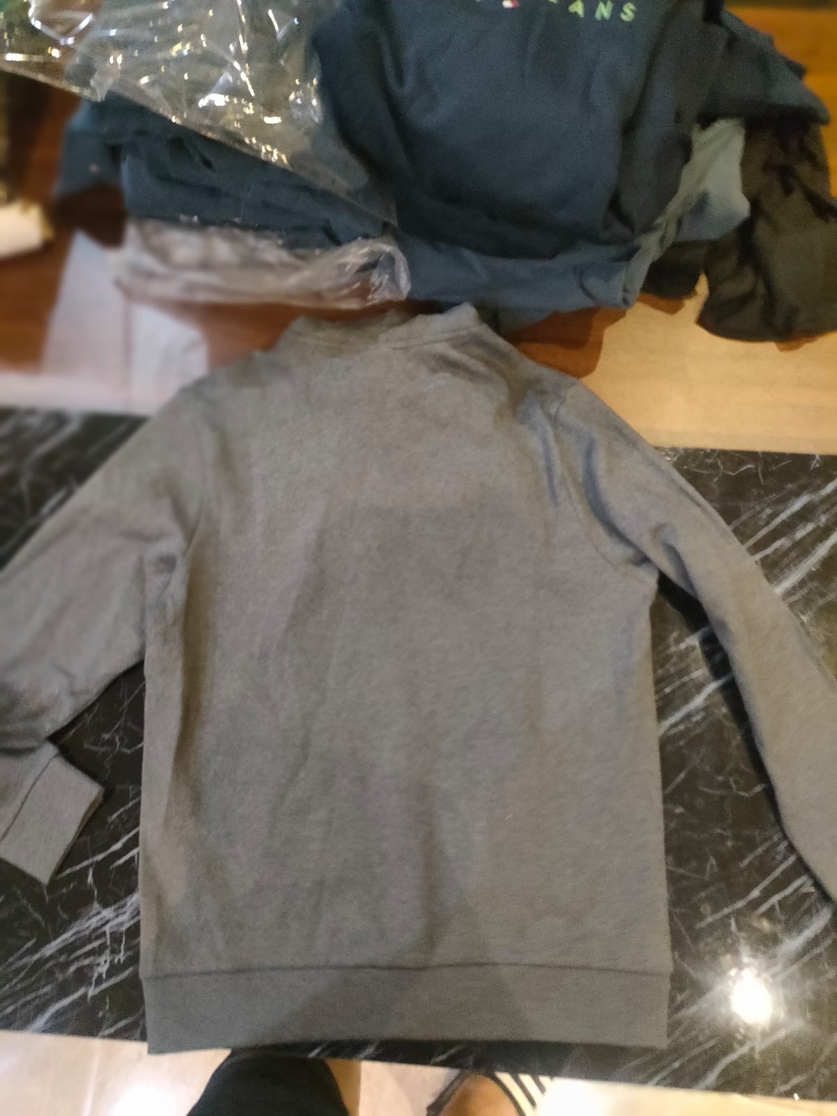 Boss Contrast Inner Hood Pullover Hoodie with Kangaroo Pocket