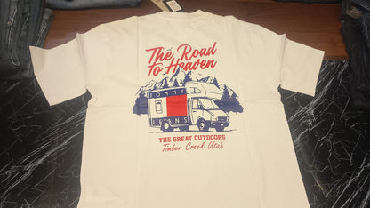 Tommy Jeans Camper Van Graphic T-Shirt - Off-White