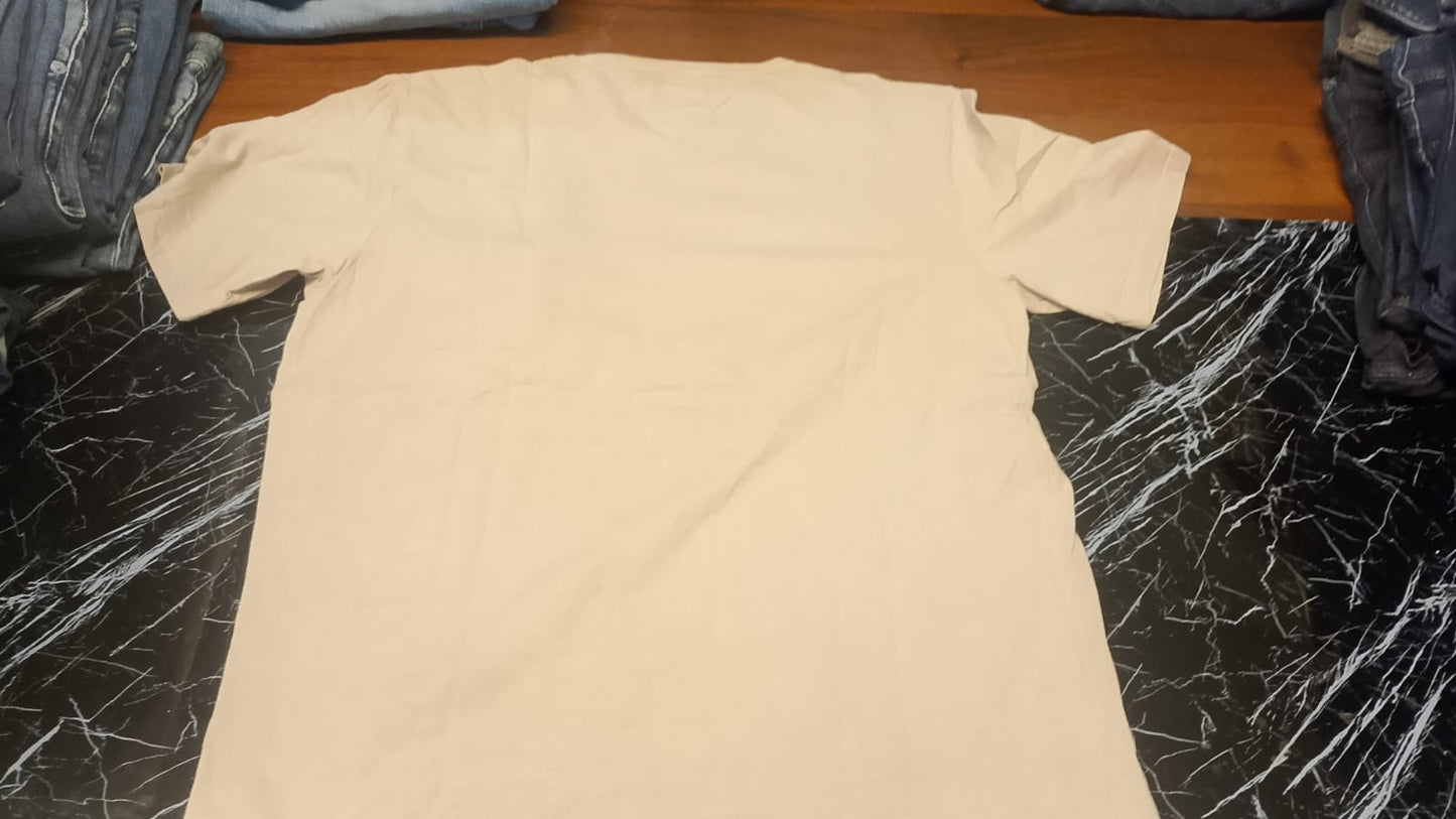 Tommy Jeans Badge Pocket T-Shirt - Beige