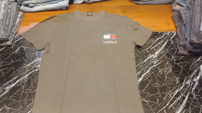Tommy Jeans Back Flag Ladder Graphic T-Shirt - Dark Olive