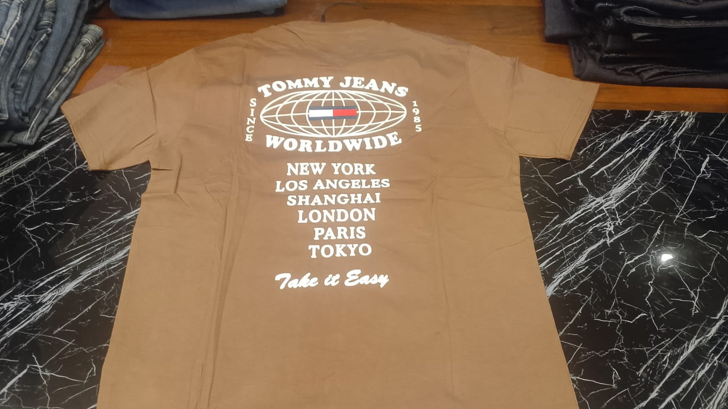 Tommy Jeans Worldwide Globe Graphic T-Shirt