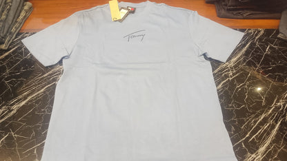 Tommy Jeans Heritage Circle Graphic T-Shirt - Light Blue