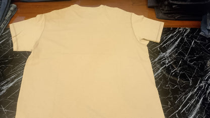 Tommy Jeans Embossed Crest Logo T-Shirt - Beige / Sand